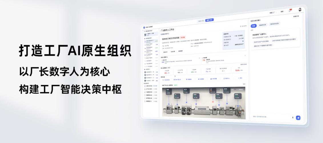 经营决策三大智能体,助力企业构建完整的数据智能闭环;智能工厂中